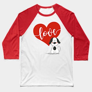 Puppy Love Baseball T-Shirt